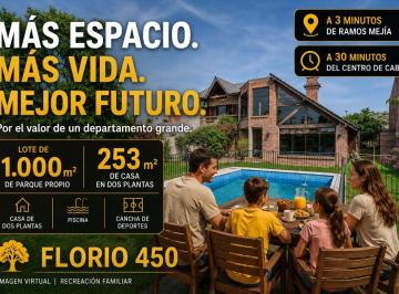 Casa de 4 ambientes, La Matanza · Casi 1.000 m² de Terreno Urbano Propio | Doble Lote | Casa, Parque y Piscina Exclusiva Ubicacion