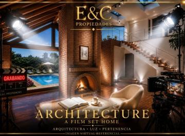 Casa de 4 ambientes, La Matanza · Residencia de Arquitectura con Parque, Piscina y Quincho | Signature Home