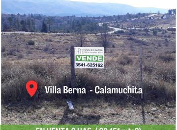 Terreno , La Cumbrecita · Venta Ha en Villa Berna - Calamuchita