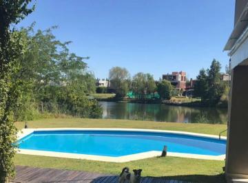 Casa · 340m² · 7 Ambientes · 2 Cocheras · Casa en Venta con Renta Al Lago en Los Castores, Nordelta