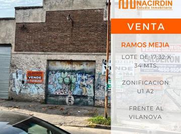 Terreno · 597m² · Lote en Venta en Ramos Mejia