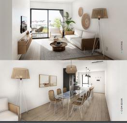 Departamento · 90m² · 3 Ambientes · 1 Cochera · Exclusivos Semipisos en Venta
