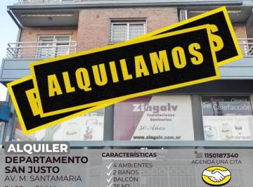 RUS-RUS-9195_2 · Alquiler Departamento 4 Ambientes San Justo
