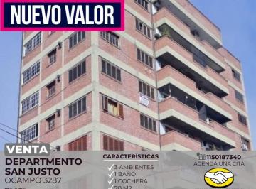 RUS-RUS-8432_2 · Venta Departamento 3 Ambientes San Justo