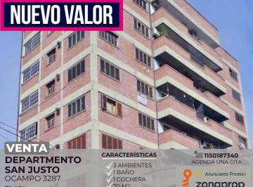 RUS-RUS-8432_2 · Venta Departamento 3 Ambientes San Justo