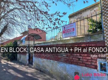 Casa · 153m² · 5 Dormitorios · En Block: Casa Antigua + PH Al Fondo