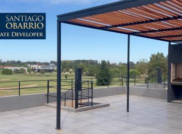 Departamento · 84m² · 3 Ambientes · 2 Cocheras · Venta Lindisimo y Amplio Condominio Al Golf de 3 Ambientes con Terraza de 100 m² Pergola y Parrilla