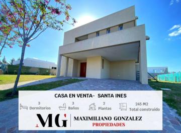 Casa · 245m² · 4 Ambientes · 1 Cochera · Casa en Venta en Santa Ines, Esteban Echeverria