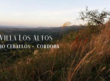 Terreno , Río Ceballos · Oportunidad! Liquido Lote Villa Los Altos Muy Cerca Cno del Cuadrado.