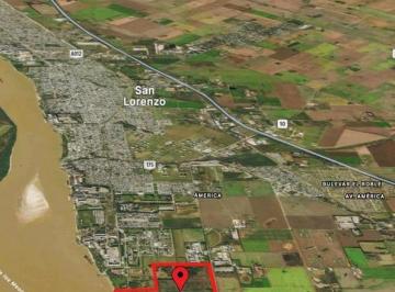 Terreno · 1170000ha · Terreno en Hipólito Irigoyen, Puerto General San Martin, Dpto. San Lorenzo Provincia de Santa Fé