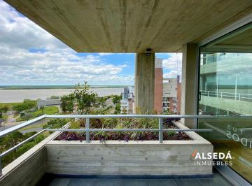 Departamento · 122m² · 4 Ambientes · Departamento 3 Dorm. Vista Al Rio Venta Arroyito Rosario Parque Alem Casas en Altura