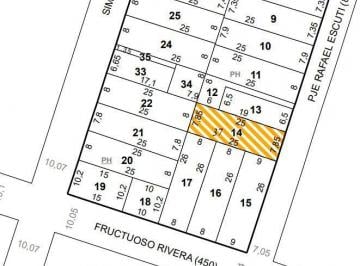 Terreno · 144m² · 5 Ambientes · 1 Cochera · Terreno en Venta de 200 m² P/ Inversor (Casa a Demoler) en B° Güemes, a 100 m de La Cañada