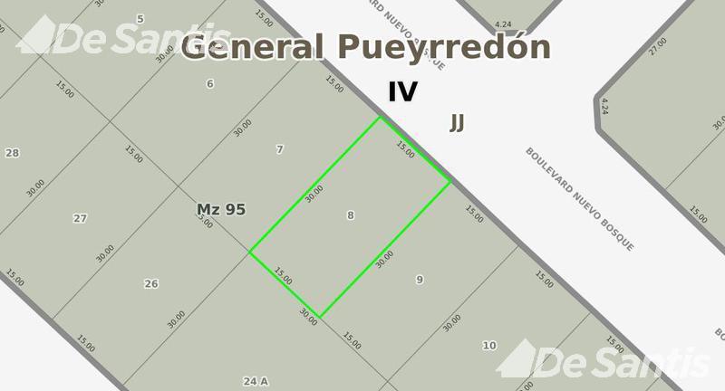 Terrenos 450m² en Bosque Peralta Ramos