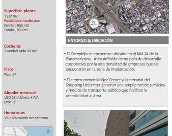 Oficina comercial de 1 ambiente, Vicente López · Oficina en Alf. Bouchard Al 4100