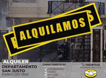 RUS-RUS-9259_2 · Alquiler Departamento 2 Ambientes San Justo