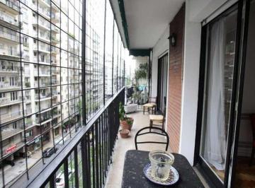 Departamento · 117m² · 4 Ambientes · Luminoso Tres Ambientes Sobre Av Callao, Balcón Corrido Al Frente