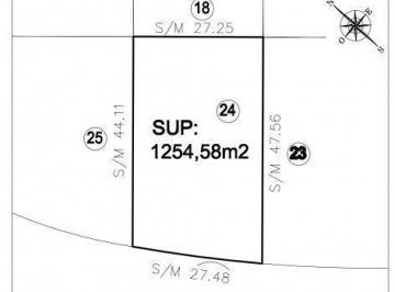 Terreno Venta 1254m²  · Terreno en Barrio Privado