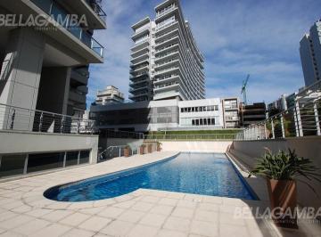 Departamento · 62m² · 2 Ambientes · 1 Cochera · Semipiso con Vista Al Río en Torre Mayor Olivos - Cochera Cubierta, Baulera y Full Amenities