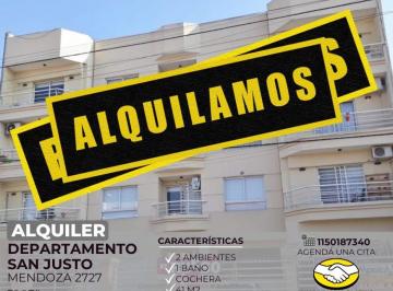 RUS-RUS-9263_2 · Alquiler Departamento 2 Ambientes San Justo