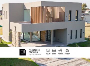 Casa · 245m² · 5 Ambientes · 2 Cocheras · Casa en Venta en Terralagos, Canning