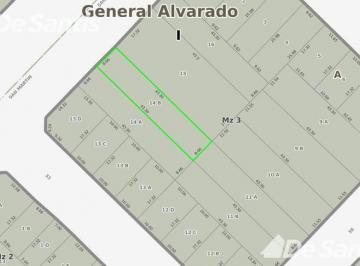 Terreno · 375m² · Lote Sobre Av San Martín - Miramar