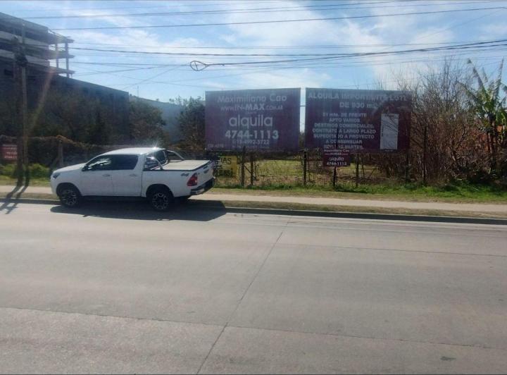 Importante Terreno en Alquiler Zona Nordelta, Frente Al Coto.
