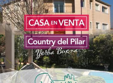 Quinta vacacional · 550m² · 3 Dormitorios · 1 Cochera · Casa en Venta en Country del Pilar (Yerba Buena)