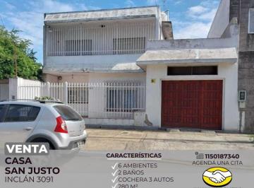 RUS-RUS-2796_2 · Venta Casa 6 Ambientes San Justo