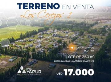 YPR-YPR-25_2 · Terreno en Venta, de 350 m², en Loteo Los Cerezos 1, Plottie