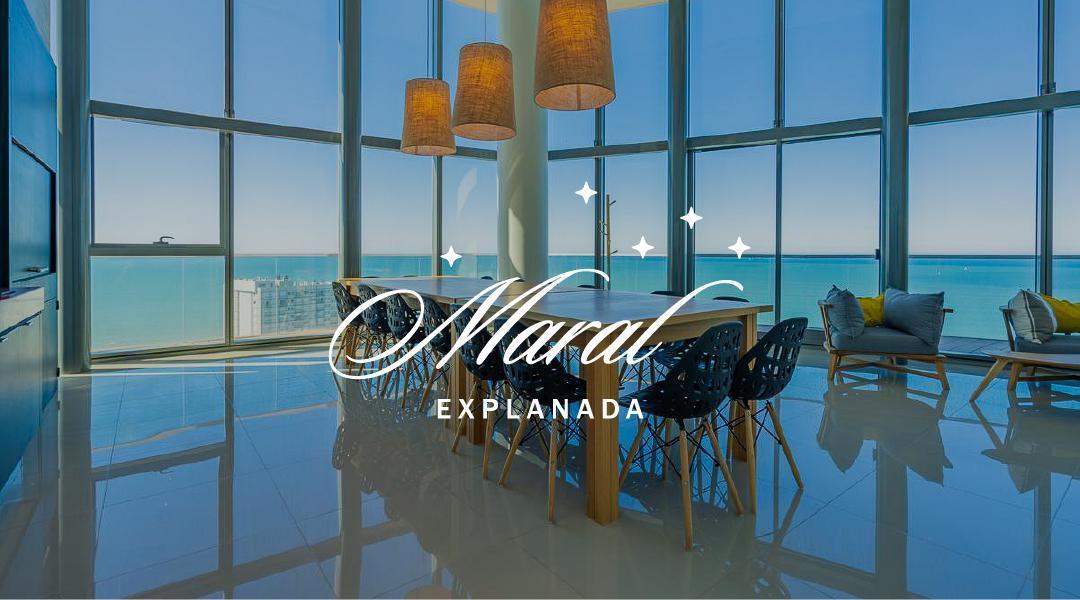 Depto 2 amb, 61m² en Maral Explanada, Playa Chica, con cochera
