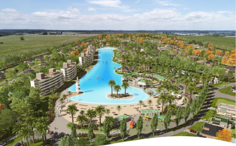 Lote en Barrio privado Developer Aqua sector Laguna de 628 m2