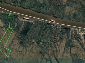 Campo · 520000m² · 52 Has Sobre El Rio Parana de Las Palmas Linderas Al Puerto Regasificador