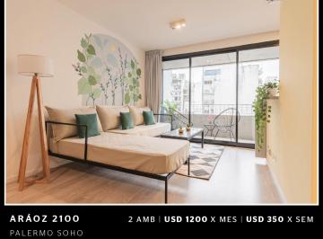 Departamento de 2 ambientes, Palermo · Fliphaus + Deptos 1 y 2 Amb Amoblados en Las Mejores Zonas de Buenos Aires