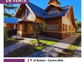 Casa · 160m² · 5 Ambientes · 1 Cochera · Se Vende Casa - 5 Ambientes - El Bolsón Centro