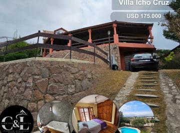 Casa · 266m² · 6 Ambientes · 1 Cochera · Hermosa Casa en Venta, Icho Cruz, Villa Icho Cruz Sierras