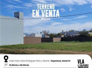 Terreno , Esperanza · Se Vende Terreno - Esperanza