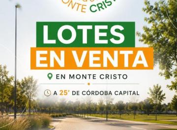 Terreno  Venta USD 30.000 · Vendo Lotes en La Localidad de Monte Cristo