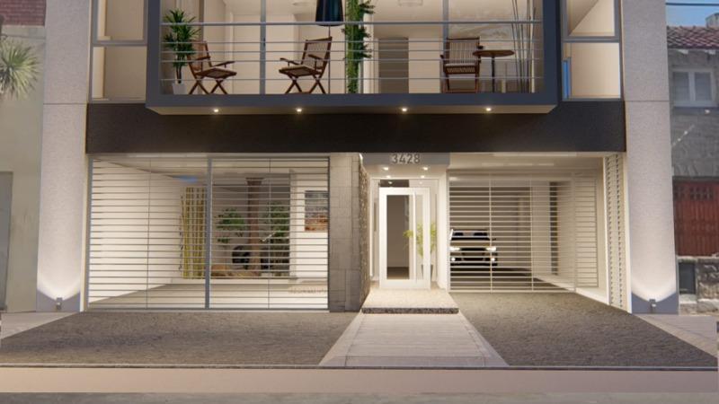 Depto 3 amb, 105m² con cochera — La Perla