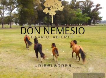 Terreno · 1000m² · Nuevo Loteo en Uribelarrea