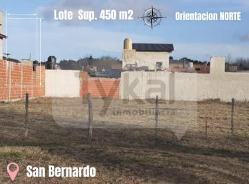 Terreno , San Bernardo · Lote Financiado - Nivelado - Norte