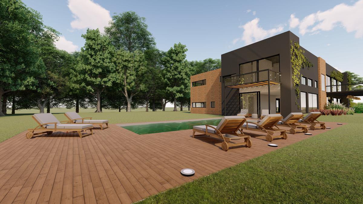 Casa 8 amb, 850m² en Los Acantilados con piscina y gimnasio