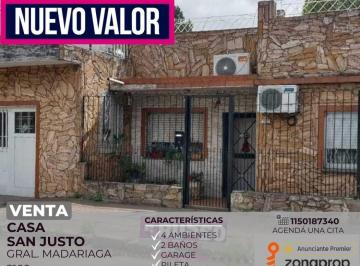RUS-RUS-9304_2 · Venta Casa 4 Ambientes San Justo