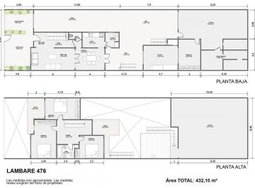 Terreno · 95m² · 7 Ambientes · 3 Cocheras · Venta Casa Más Galpón en Venta en Avellaneda en Block