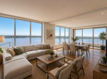 Departamento · 160m² · 4 Ambientes · 2 Cocheras · Venta: Departamento en Torre Arenales a Estrenar con Amenities y Vista Al Río. Puerto Norte, Rosario
