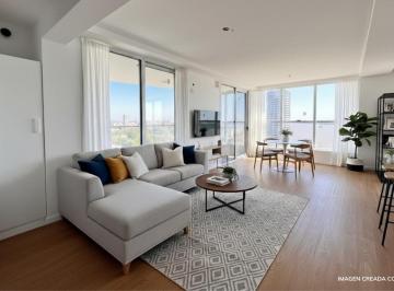 Departamento · 125m² · 4 Ambientes · 2 Cocheras · Venta: Departamento de Categoría a Estrenar con Amenities y Vista Al Río. Puerto Norte, Rosario.
