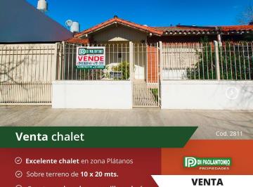 Casa · 53m² · 3 Ambientes · Excelente Chalet, Platanos