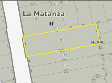 Terreno , La Matanza · Venta Lote 17 m X 62 m Ideal Constructor en Ramos Mejia