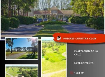 Terreno · 1684m² · Terreno en Pinares Country Club