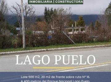 Terreno · 500m² · Terreno - Lago Puelo