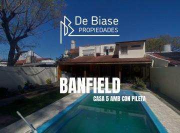 Casa de 5 ambientes, Lomas de Zamora · Chalet de 2 Plantas en Barrio Nuevo, Banfield